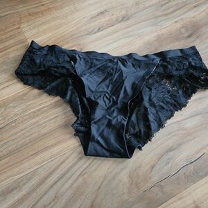 Adrienne Vittadini Black Lace Panties